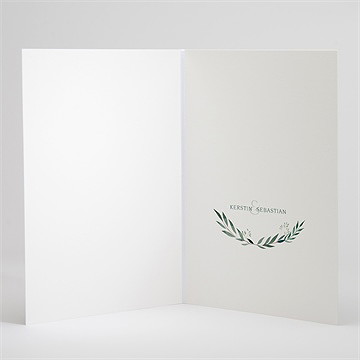 Kirchenheft Hochzeit olivenzweig - vue 3