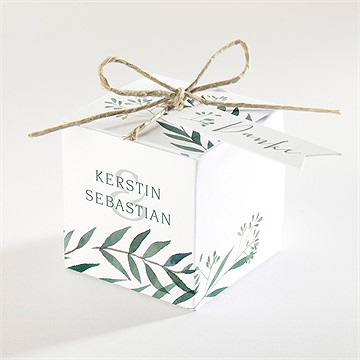 Geschenkbox Hochzeit olivenzweig