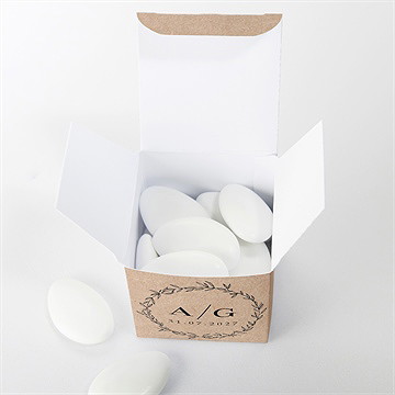 Geschenkbox Hochzeit schick mit schleife - vue 4