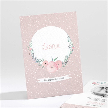 Geburtskarte Wilde Blüten