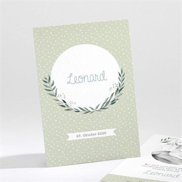 Geburtskarte Ländlich