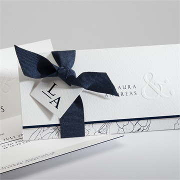 Hochzeitseinladung pfingstrose