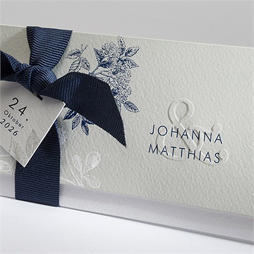 Hochzeitseinladung blühender zweig - vue 2