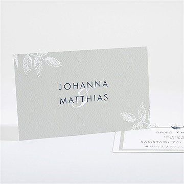 Save the Date Karte blühender zweig