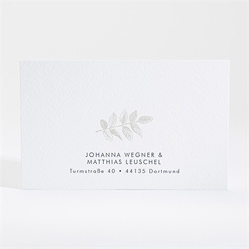 Antwortkarte Hochzeit blühender zweig - vue 2