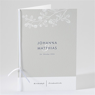 Kirchenheft Hochzeit blühender zweig