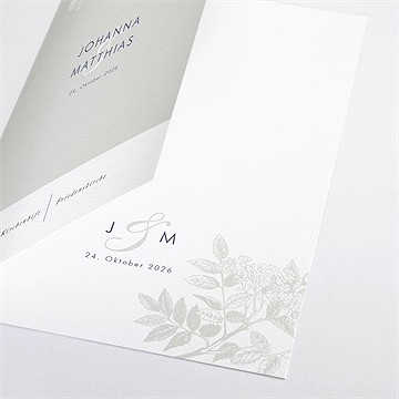 Kirchenheft Hochzeit blühender zweig - vue 2