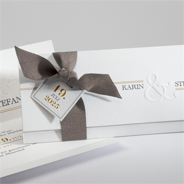 Hochzeitseinladung eng verbunden