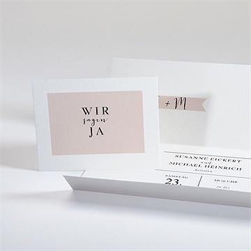 Hochzeitseinladung reine eleganz - vue 3