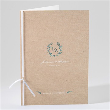 Kirchenheft Hochzeit Wintergrün