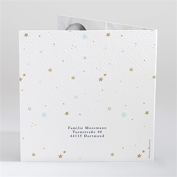 Geburtskarte Unter Dem Sternenhimmel - vue 3