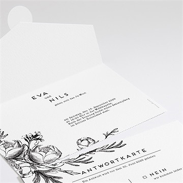 Hochzeitseinladung Kamelie - Vue 2