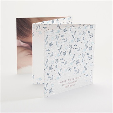 Geburtskarte vögelchen - vue 3