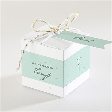 Geschenkbox Taufe grünes licht