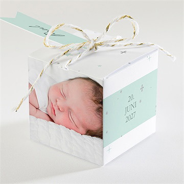 Geschenkbox Taufe grünes licht - vue 2