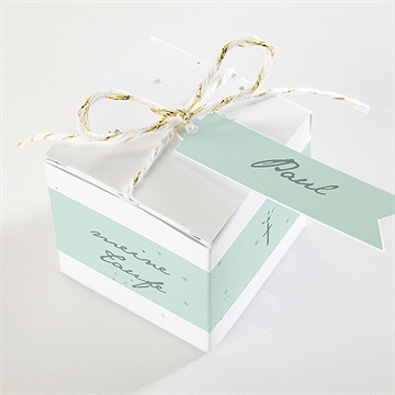Geschenkbox Taufe grünes licht - vue 3