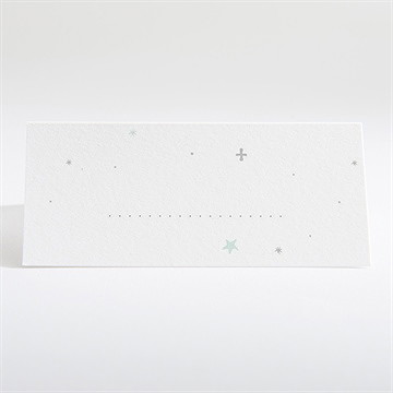 Tischkarte Taufe grünes licht - Vue 2