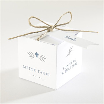 Geschenkbox Taufe foto mosaik