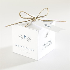 Geschenkbox Taufe foto mosaik