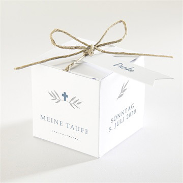 Geschenkbox Taufe foto mosaik