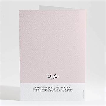 Kirchenheft Taufe ring der natur rosa - Vue 4