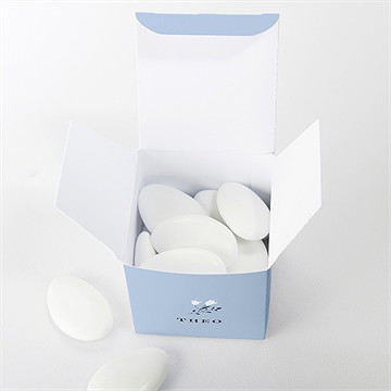 Geschenkbox Taufe ring der natur blau - vue 4