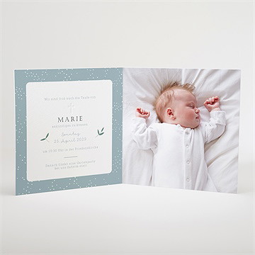 Einladung Taufe gänseblümchen - vue 3