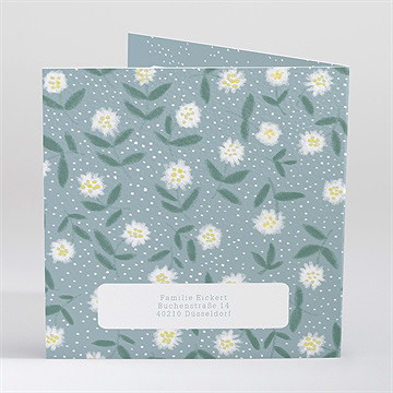 Einladung Taufe gänseblümchen - vue 4