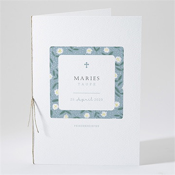 Kirchenheft Taufe Gänseblümchen