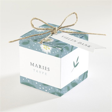 Geschenkbox Taufe gänseblümchen