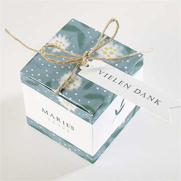 Geschenkbox Taufe gänseblümchen - vue 3