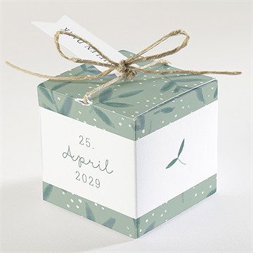 Geschenkbox Taufe blätter im wind - vue 2