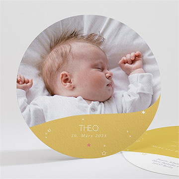 Geburtskarte Sonnenschein