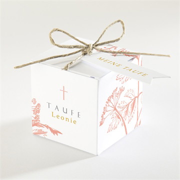 Geschenkbox Taufe Vintage natur