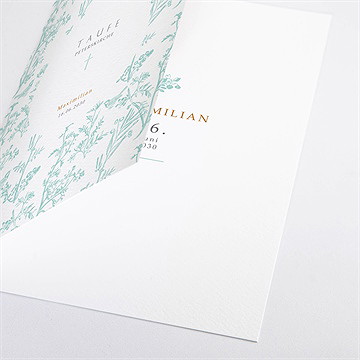 Kirchenheft Taufe Vintage Vogel - Vue 2