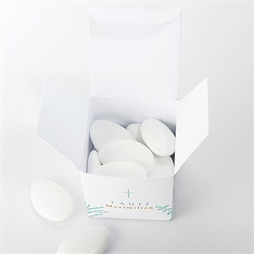 Geschenkbox Taufe vintage vogel - vue 4