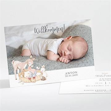 Geburtskarte Freundschaft