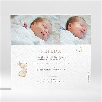 Einladung Taufe segen - Vue 2