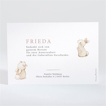 Dankeskarte Taufe segen - Vue 2