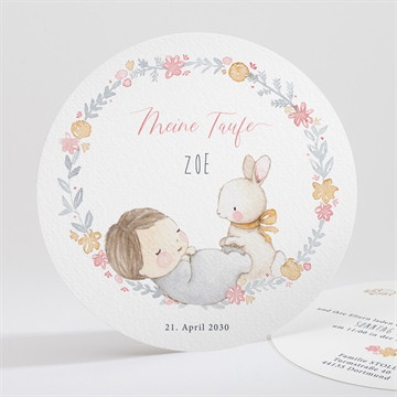 Einladung Taufe Lullaby