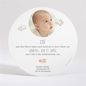 Einladung Taufe lullaby - Vue 2