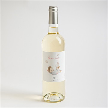 Flaschenetikett Taufe Lullaby - Vue 2