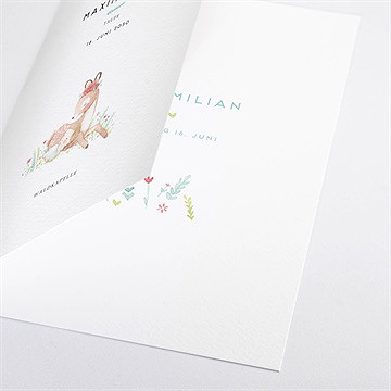 Kirchenheft Taufe Mein Rehkitz - Sicht 2