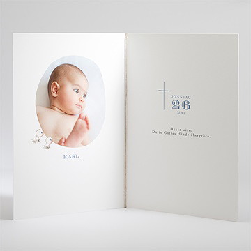 Kirchenheft Taufe Zarte Illustration - vue 3