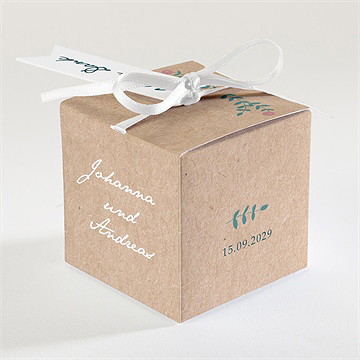 Geschenkbox Hochzeit Wintergrün - vue 2