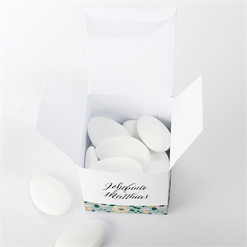 Geschenkbox Hochzeit floraler rahmen - vue 4