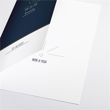 Kirchenheft Hochzeit art déco - vue 2