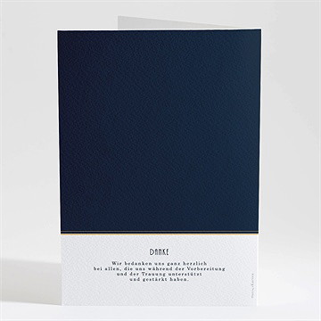 Kirchenheft Hochzeit art déco - vue 4