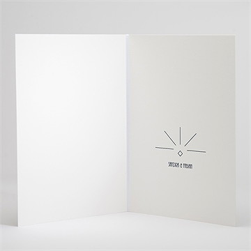 Kirchenheft Hochzeit art-déco design - vue 3