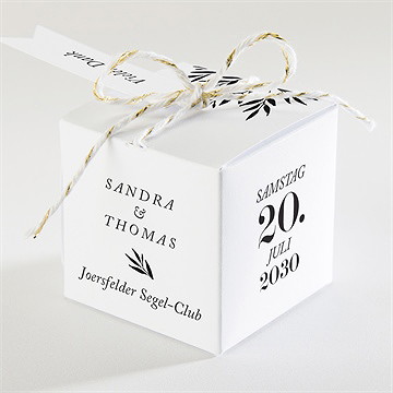 Geschenkbox Hochzeit Retro Chic - Sicht 2